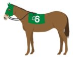 【競馬】6番の馬